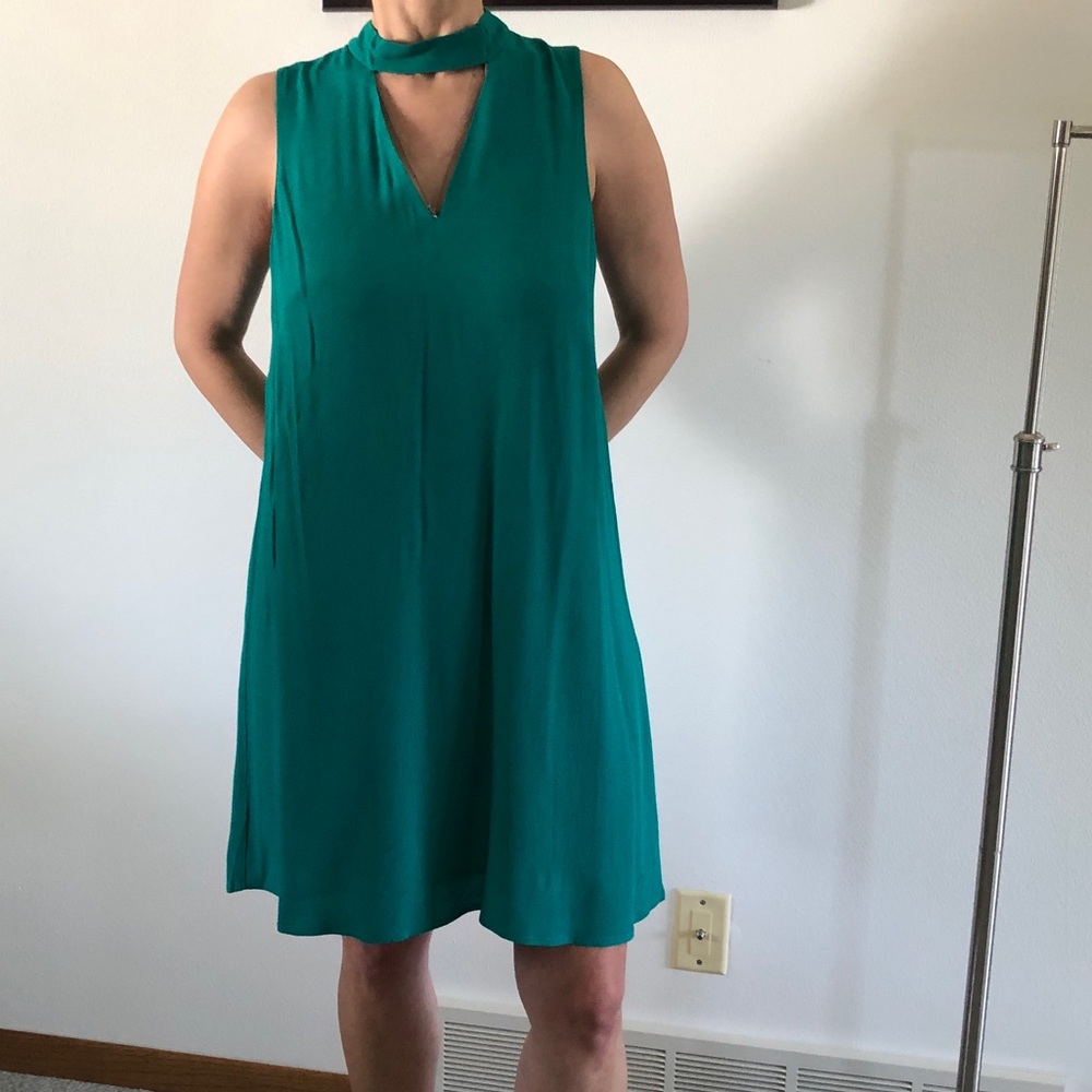 NWT Halogen green dress Sz 6